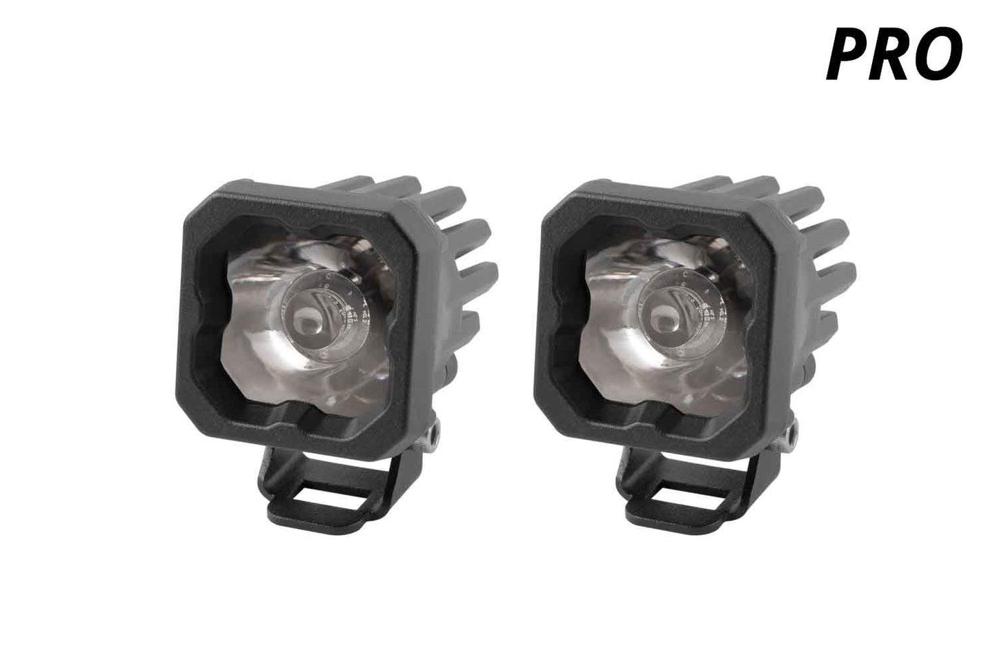 SSC1 White Pro Standard LED Pod (pair)