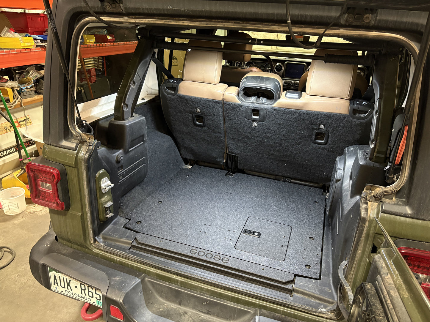 Jeep Wrangler 2018-Present JLU 4 Door - Rear Plate System