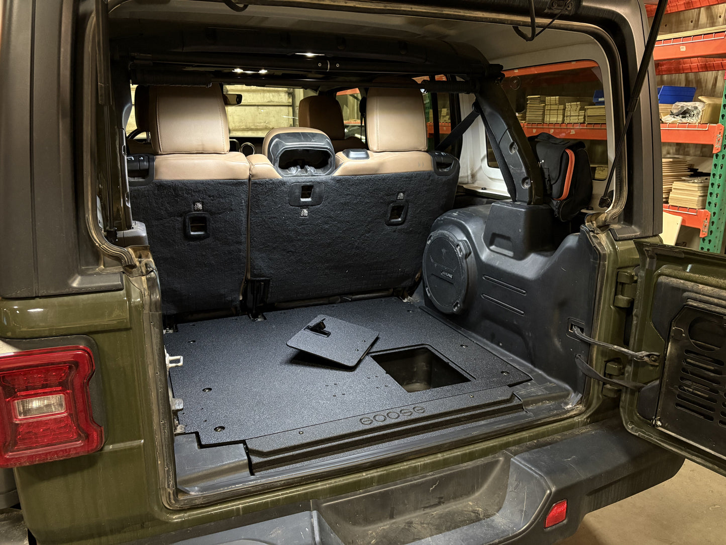 Jeep Wrangler 2018-Present JLU 4 Door - Rear Plate System