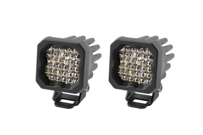 SSC1 White Sport Standard LED Pod (pair)