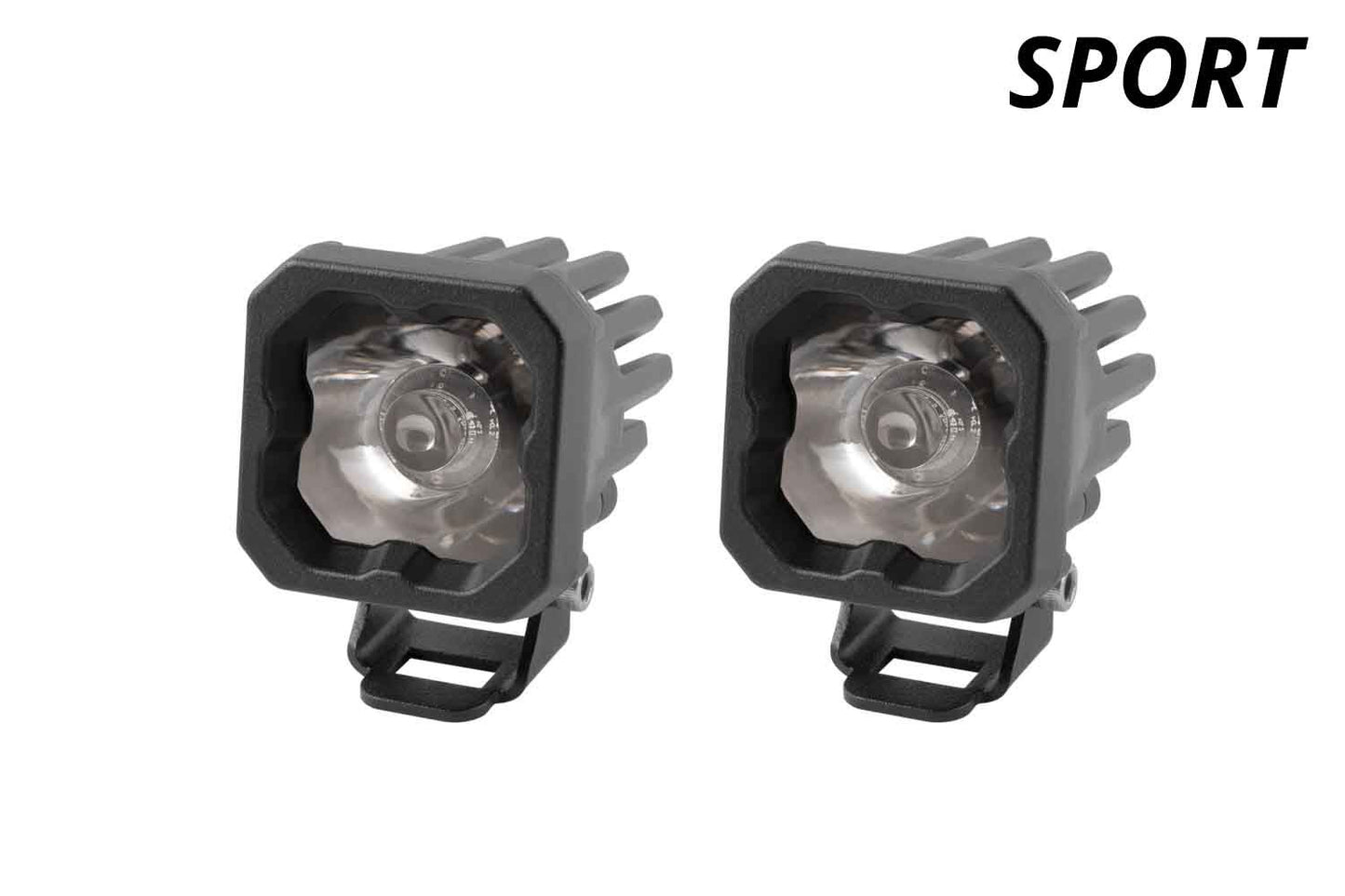 SSC1 White Sport Standard LED Pod (pair)