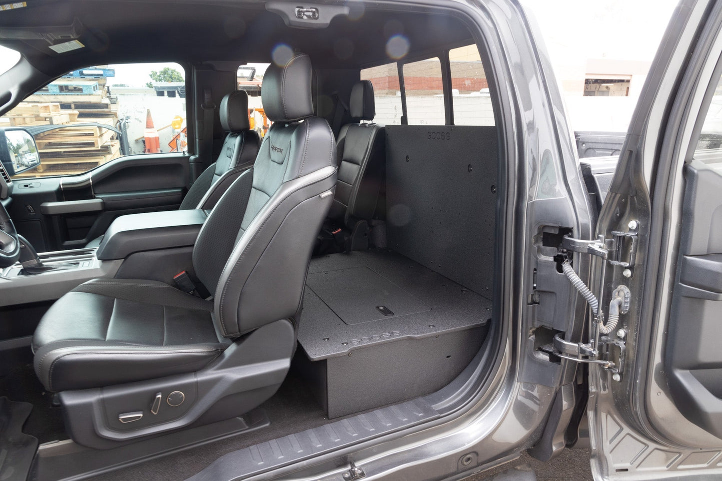 Ford Super Duty F250-F550 2017-Present 4th & 5th Gen. Super Cab - Second Row Seat Delete Plate System