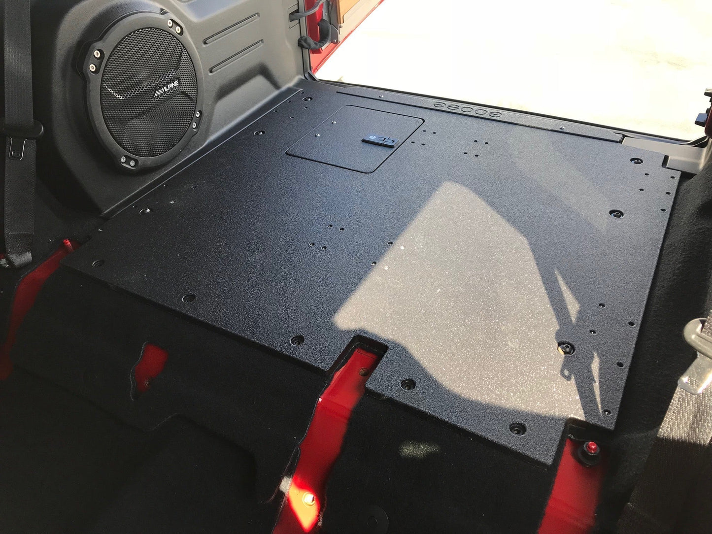 Jeep Wrangler 2021-Present 392 4 Door - Rear Plate System